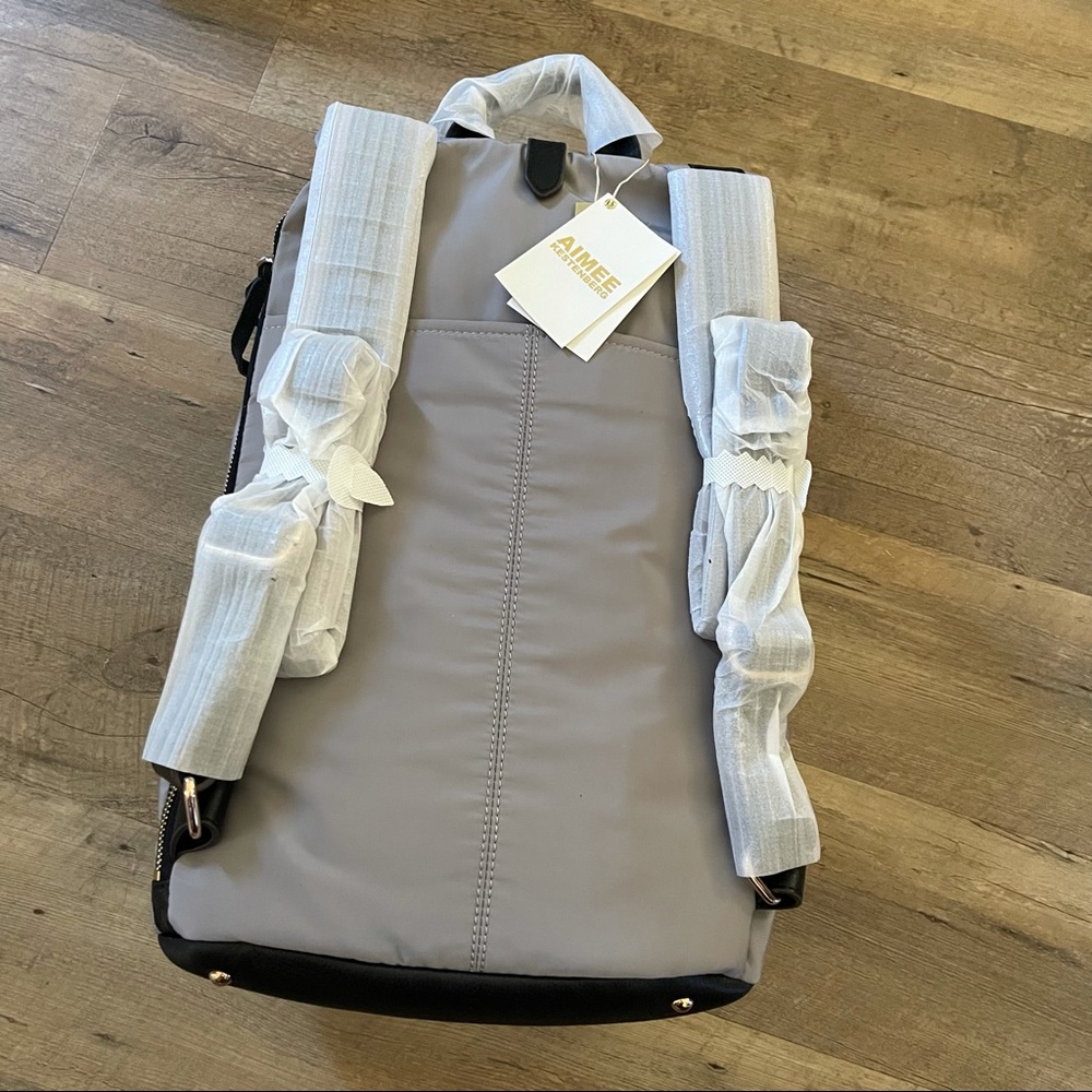 NWT Aimee Kestenberg Large Tamitha nylon backpack - Picture 10 of 12